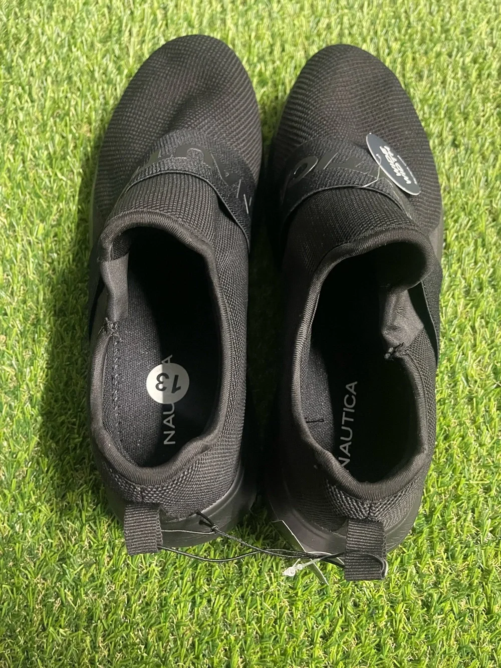 Aldo Black Slip-On Athletic Sneakers